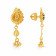 Malabar 22 KT Gold Studded Drops Earring ERCOVM0095
