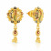 Malabar 22 KT Gold Studded Drops Earring ERCOVM0140