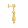 Malabar 22 KT Gold Studded Drops Earring ERCOVM0195