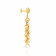 Malabar 22 KT Gold Studded Dangle Earring ERCOVM0198