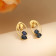 Precia Gemstone Gold Earring ERDZL21846