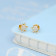 Starlet Gold Studs Earring ERDZL30238
