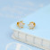 Starlet Gold Studs Earring ERDZL30238