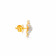 Starlet Gold Studs Earring ERDZL30245