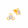 Starlet Gold Studs Earring ERDZL30251