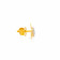 Starlet Gold Studs Earring ERDZL30251