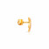 Starlet Gold Studs Earring ERDZL42924