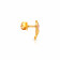 Starlet Gold Studs Earring ERDZL42926