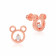 Starlet Gold Studs Earring ERDZL44900