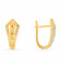 Malabar 22 KT Gold Studded Clip-On Earring ERDZSUG0001