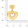 Malabar 22 KT Gold Studded Dangle Earring ERDZTP6742