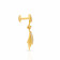 Malabar 22 KT Gold Studded Dangle Earring ERDZTP6751