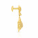 Malabar 22 KT Gold Studded Dangle Earring ERDZTP6754