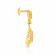 Malabar 22 KT Gold Studded Dangle Earring ERDZTP6755