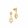 Malabar 22 KT Gold Studded Dangle Earring ERDZTP6832