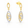 Mine Diamond Studded Gold Earring ERGEN12476