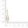 Mine Diamond Studded Gold Earring ERGEN12476