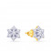 Mine Diamond Studded Gold Studs Earring ERGEN12604