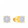 Mine Diamond Studded Gold Studs Earring ERGEN13415