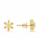 Mine Diamond Studded Gold Studs Earring ERGEN13724