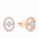Mine Diamond Studded Gold Studs Earring ERGEN15599