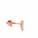 Mine Diamond Studded Gold Studs Earring ERGEN20613