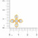Mine Diamond Studded Gold Studs Earring ERHRT10918