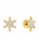 Mine Diamond Studded Gold Studs Earring ERHRT11159