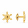 Mine Diamond Studded Gold Studs Earring ERHRT11159