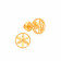 Malabar Gold Studs Earring ERIMZ22473