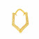 Malabar 22 KT Gold Studded Hoops Earring ERMSNO0150