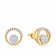Mine Diamond Studded Gold Studs Earring ERNKDIA10005
