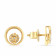 Mine Diamond Studded Gold Studs Earring ERNKDIA10005