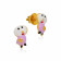Starlet Gold Earring ERNKDZL23378