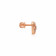 Zoul Gold Studs Earring ERNKDZL42392