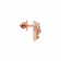 Zoul Gold Studs Earring ERNKDZL42398