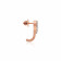 Zoul Gold Studs Earring ERNKDZL42401