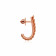 Zoul Gold Studs Earring ERNKDZL42404