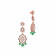 Viraz Gemstones Gold Earring ERNKFTP10938