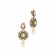 Viraz Gemstones Gold Earring ERNKFTP10939