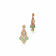 Viraz Gemstones Gold Earring ERNKFTP11144