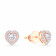 Mine Diamond Studded Gold Studs Earring ERPDALR10183