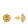 Mine Diamond Studded Gold Studs Earring ERPDGEN10518