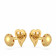 Malabar 22 KT Gold Studded Earring ERSK3581B