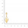Malabar 22 KT Gold Studded Dangle Earring ERSK5565