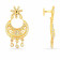 Malabar 22 KT Gold Studded Chandbali Earring ERSKYDZ077