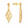 Malabar 22 KT Gold Studded Dangle Earring ERSKYDZ1278