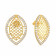 Malabar 22 KT Gold Studded Earring ERSKYDZ1368