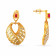 Malabar 22 KT Gold Studded Chandbali Earring ERSKYDZ1837