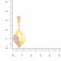 Malabar 22 KT Gold Studded Dangle Earring ERSKYDZ2908